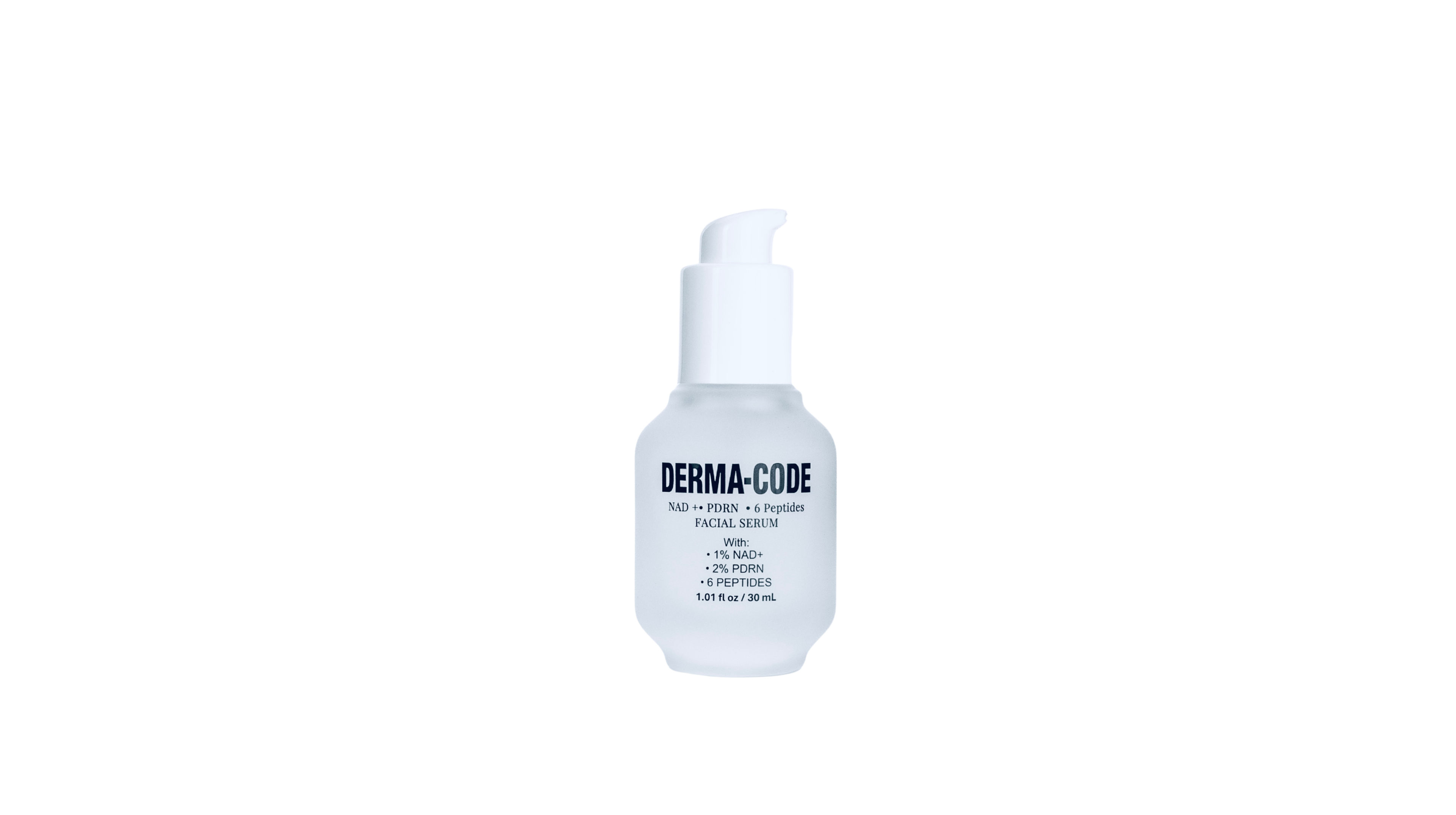 DERMA-CODE™ NAD+ • PDRN • 6 Peptide SERUM - 1.01 fl oz (30ml) Airless Pump