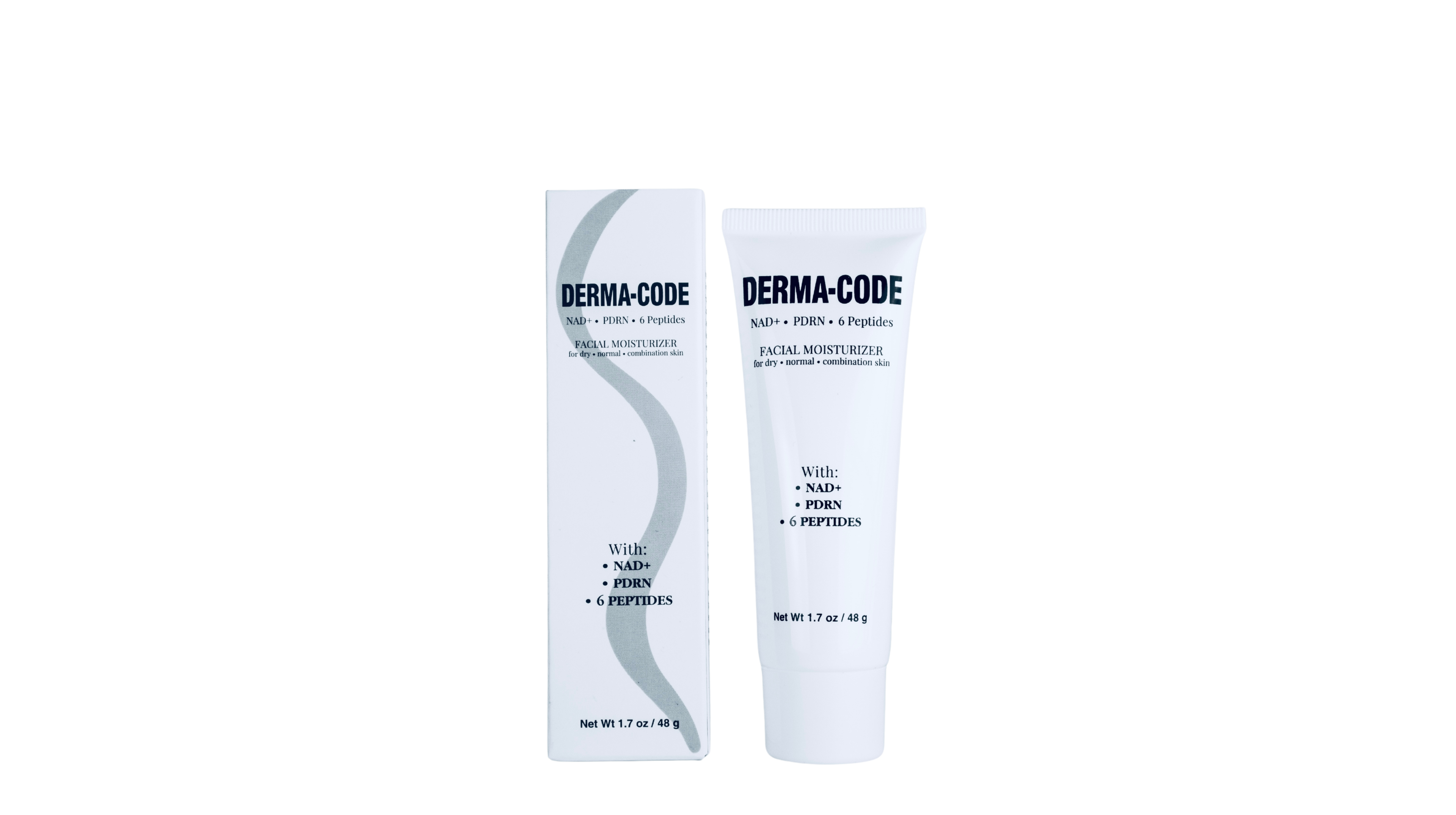 DERMA-CODE™ NAD+ • PDRN • 6 Peptides Facial Moisturizer - 1.7 oz / 48g